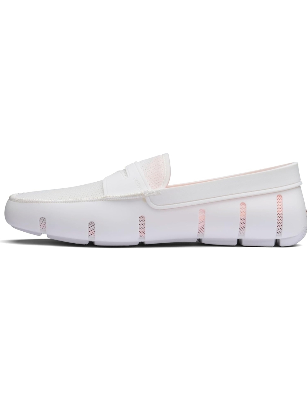 SWIMS Penny Loafer White Men’s 15 Water Friendly Rubber Slip On Shoe